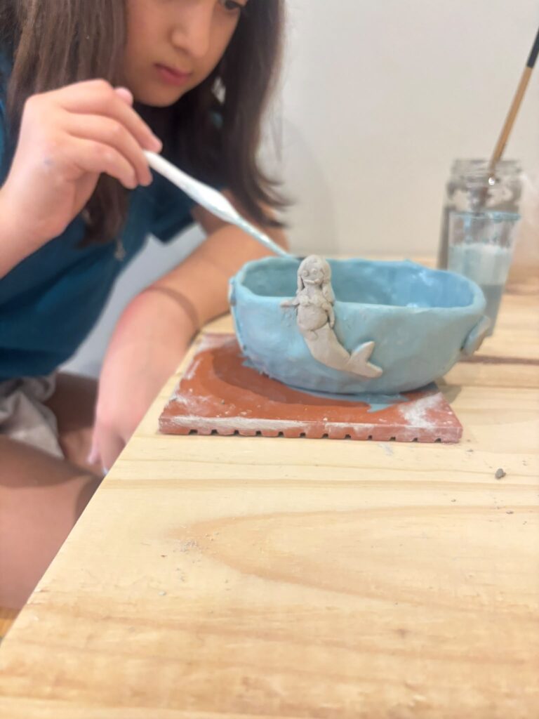 Ceramics classes for children in Madrid